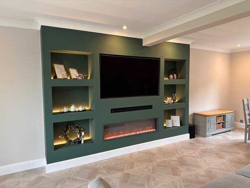 Media Walls in Hindley by Abacus Joinery